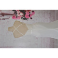 Elegant Vestido De Renda Long Sleeve Open Back A Line wedding dress satin bridal gowns