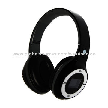 LCD TF Card MP3 Player Headphone with Wired Function