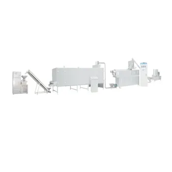 Production Processes and Equipment in Modified Starch Manufacturing: Co-rotation Twin-screw Extruders, Dryers, Grinders, and Blenders