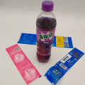 Custom Beverage Bottle Packaging with OPP Labels