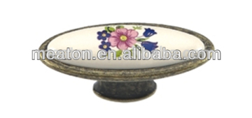 Wholesales antique ceramic kitchen cabinet knobs