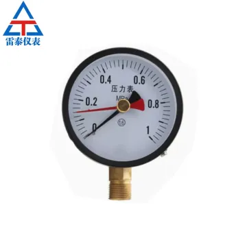 Differential pressure dual needle pressure gauge