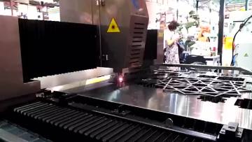 Fiber CNC sheet metal art laser cutting machine 300W/500W/650W/750W/1000W/2000W