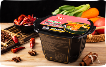 VEGAN COLOR PACKAGING SELF-HEATING HOTPOT SERIES 2