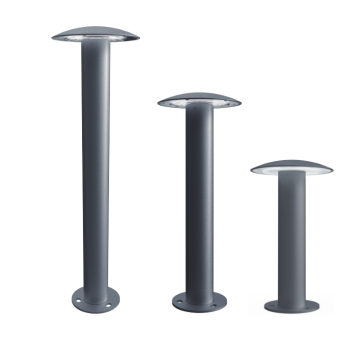 Ultrathin Modern LED Lawn Light - 10W Aluminum Bollard for Gardens and Parks