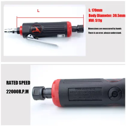 YOUSAILING 3mm 6mm Air Die Grinder 22000rpm Pneumatic Die Grinder Grinding Tools Good Quality Pneumatic Grinder