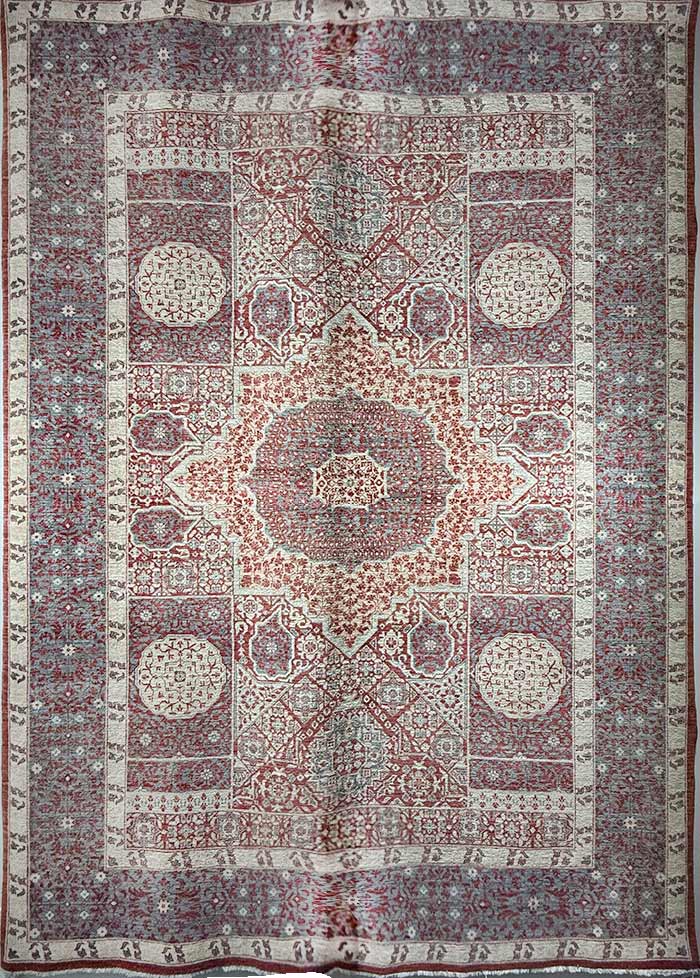 Красный пакистанский рисунок ковер