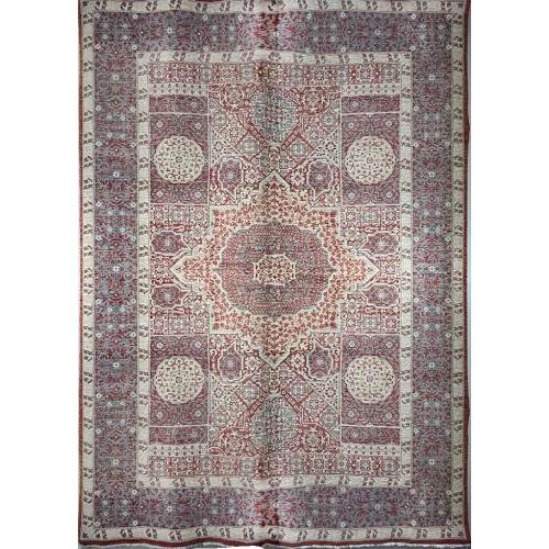 Красный пакистанский рисунок ковер