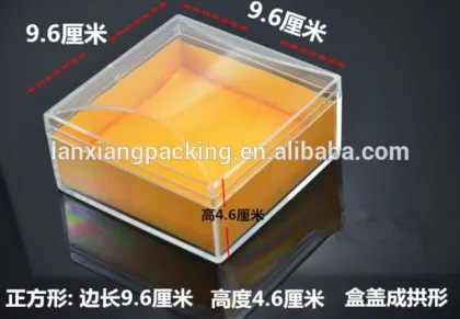 Fashion Cartoon Glass Pendant Case,Glass Jewelry Box