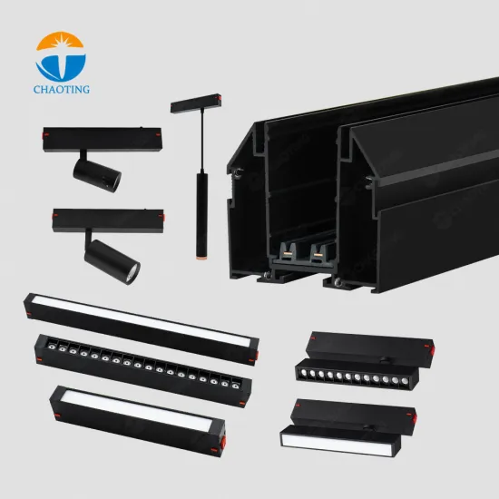 220V LED Magnetic Track Light for Stretch Ceiling - COB Track Lighting System