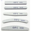 Professional Nail File 80/100/150/180/240 Double Side Oem Custom Printed Logo Top Zebra Nail File