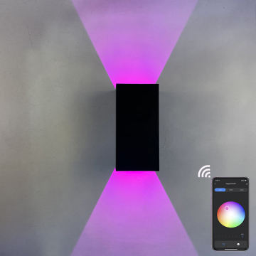 IP65 WiFi RGB Dimmabile Party Garden Night Sconce Sconce con Alexa &amp; Google Assistant Tuya Altre app Smart Outdoor Lights