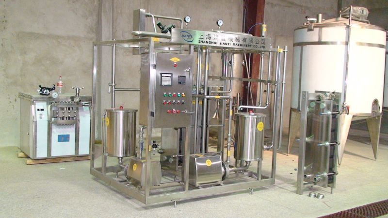 Complete Small Scale Evaporator and Evaporated Milk Production Line