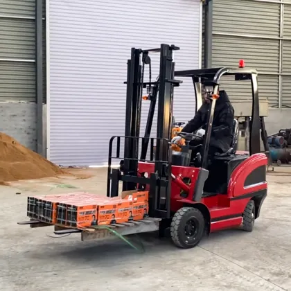 1 Ton Battery Case Forklift and 2 Ton Electric Forklift with Charger for Sale