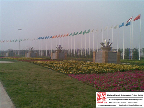 Company Stainless Steel Flagpole