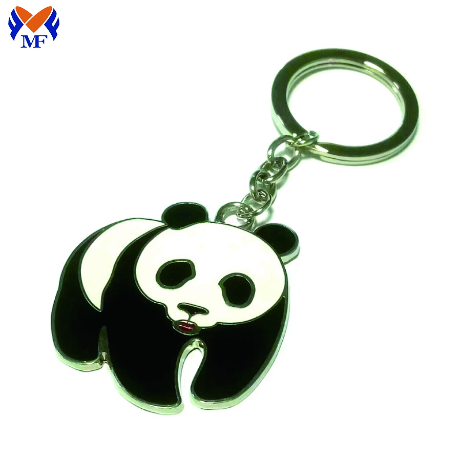 Custom Panda Keychain