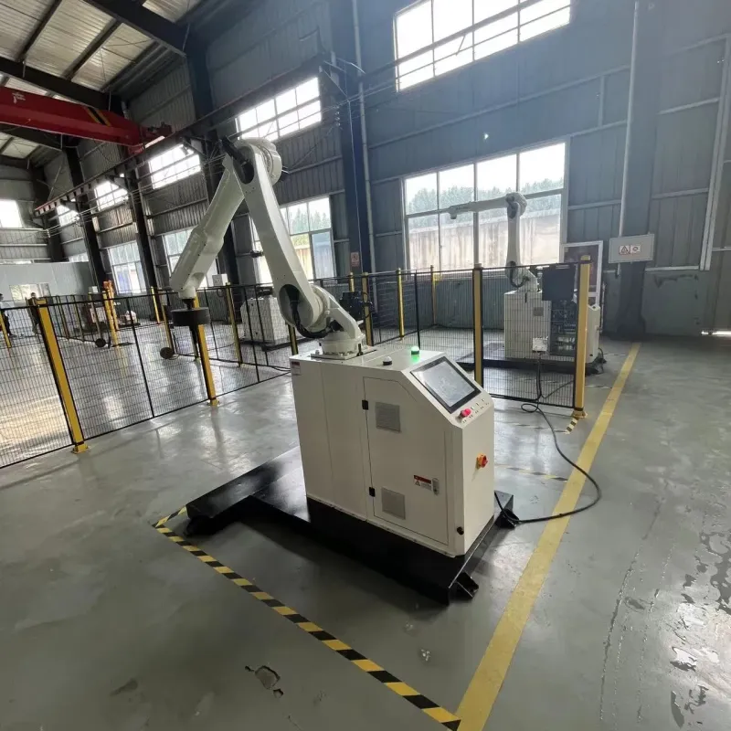 Efficient Stacking Mobile Lifting Palletizing Robot for 40kg Drums and Boxes