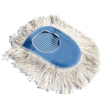 2023 New Machine Washable Wedge Dry Cotton Dust Mop Pad Refill for Efficient Home and Commercial Cleaning