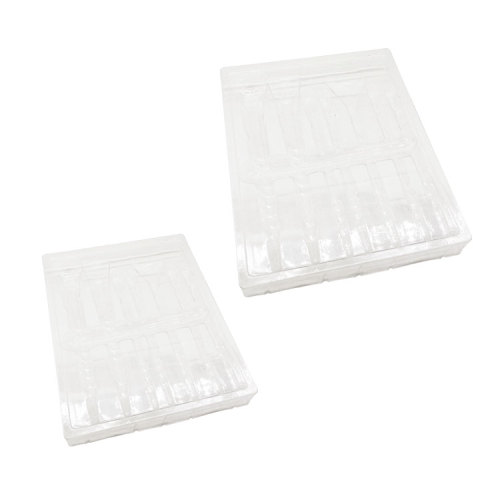 China Custom clear plastic cosmetic blister trays packaging Supplier