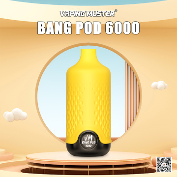 Bang Pod vape 6000 листів