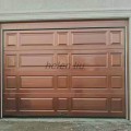 Anti-theft alarm function garage door