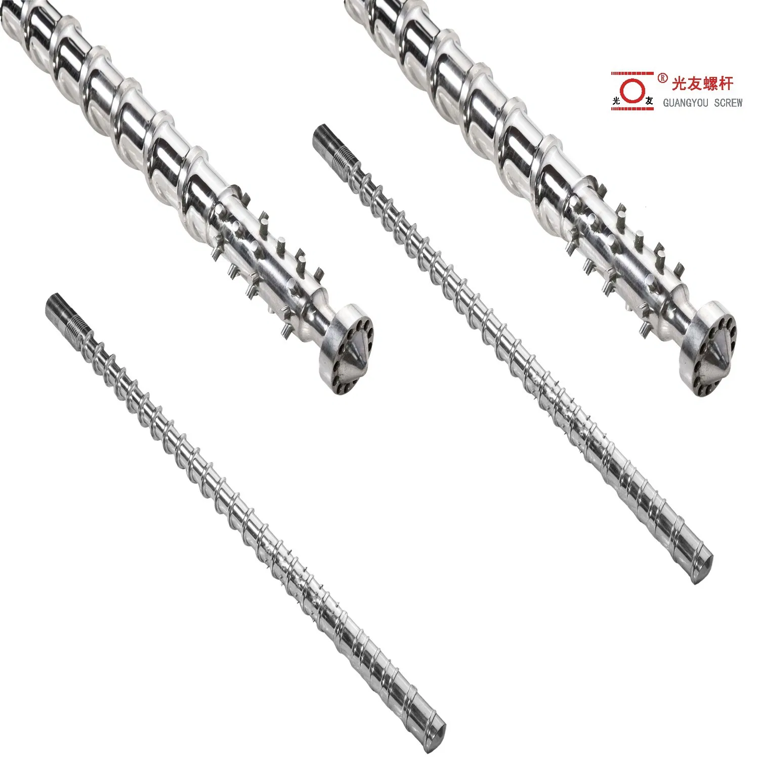 যথার্থ-মেশিনযুক্ত উচ্চ-গতি দীর্ঘ-জীবন নাইলন একক স্ক্রু এক্সট্রুডার স্ক্রু এবং ব্যারেল