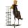 Bird Rain Gauge Stage pour Garden Stakes Decor