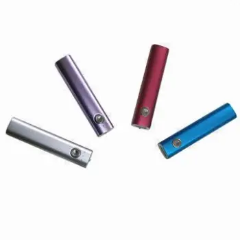 Mini Power Banks with 2,400mAh Capacity, Sized 22 x 22 x 97mm