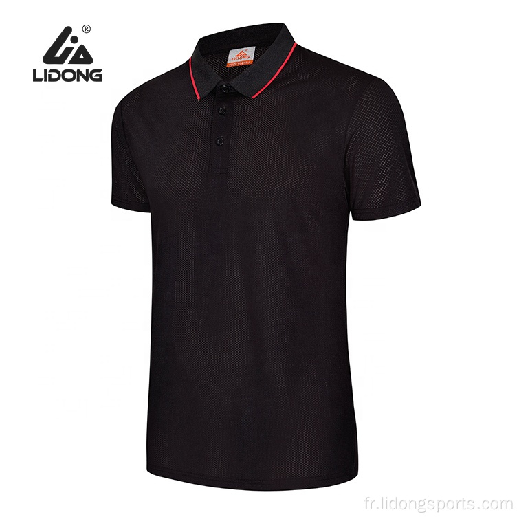 LIDONG Personnalisé Logo Company Uniformes Shirts de travail respirant