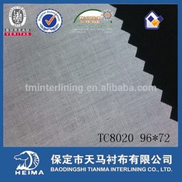 T/C8020 96*72 high quality pocketing fabric