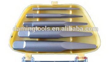 Bottom price custom 5 pc spiral flute screw extractor set
