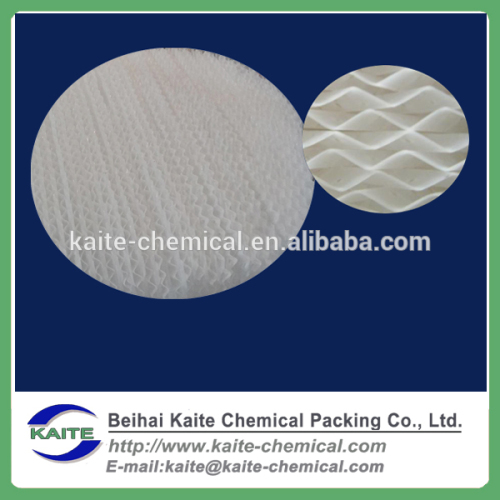 Plastic Perforated & corrugated plate, Plastic perforated plate ripple packing