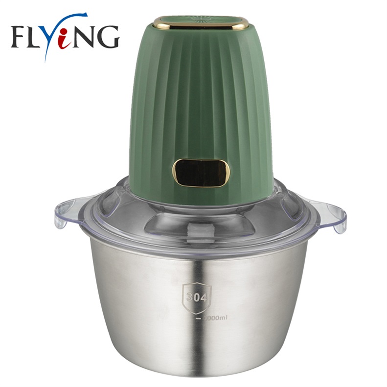 Food And Vegetable Chopper With Stainless Steel Jar