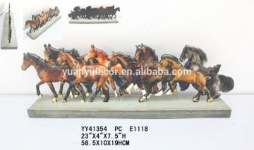 wood horse handmade crafts for table top decor