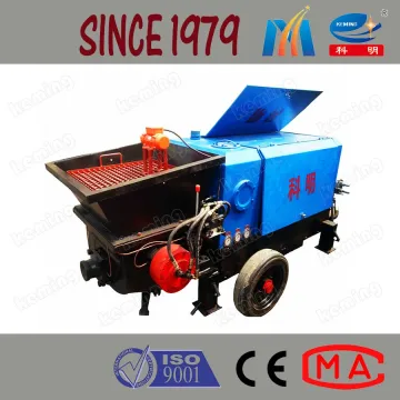 Long Distance Delivery Portable Concrete Pump Mini Concrete Pump