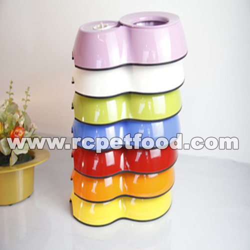 cat bowl stand dog bowl to slow eating