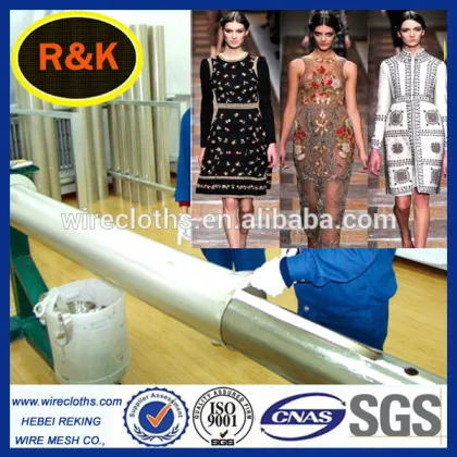 Textile Printing Rotary Nickel Screen V 125 Mesh