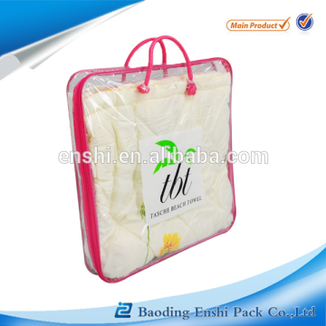 Accept custom order vinyl PVC zipper clear bag with high quality                        
                                                                                Supplier's Choice
