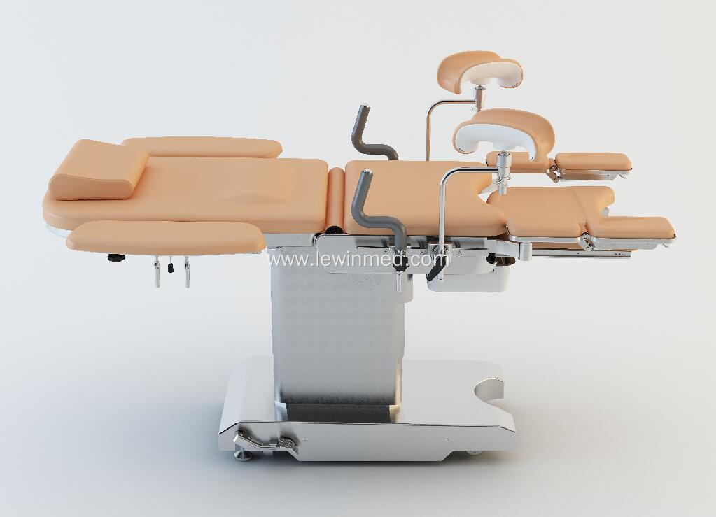 Electric examination and delivery obstetric bed