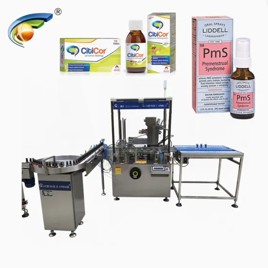 CHENGXIANG Automatic Vial Bottle Boxing Machine for Essential Oil Packaging