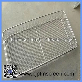 medical stainless steel disinfecting basket(factory)