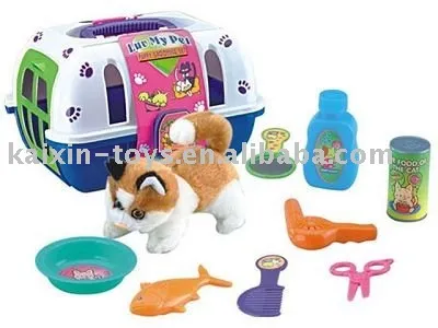 101866 EN71 approval Cat and Cat Cage Toy