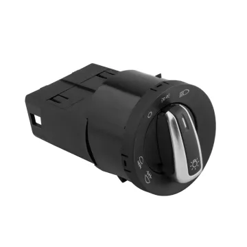 Chrome Headlight Fog Lamp Switch for VW Passat B5 B5.5, Golf Bora, Jetta MK4, New Beetle