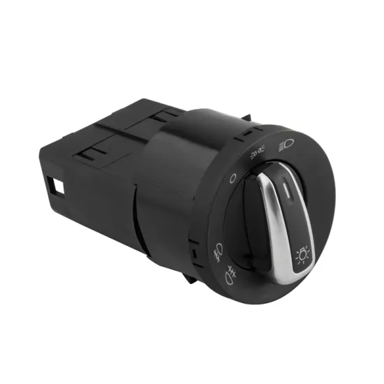 Chrome Headlight Fog Lamp Switch for VW Passat B5 B5.5, Golf Bora, Jetta MK4, New Beetle