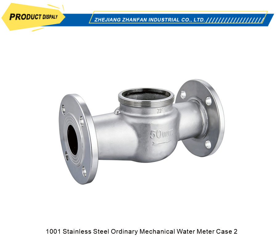 Stainless steel water meter housing