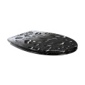 Duroplast Toilet Seat Soft Close in black-water-drop pattern