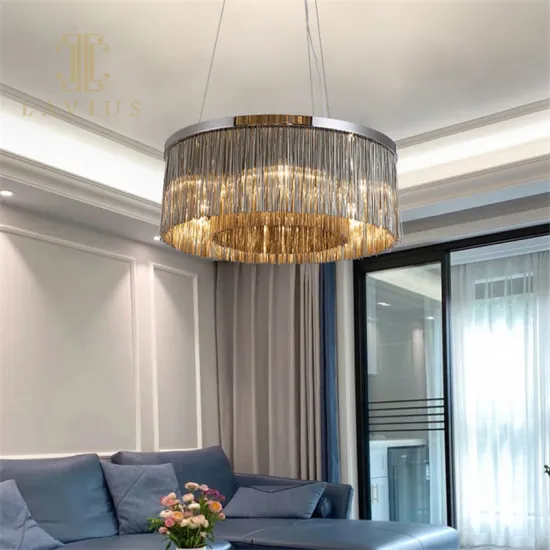 High Quality Classic Round Crystal Living Room Chandelier