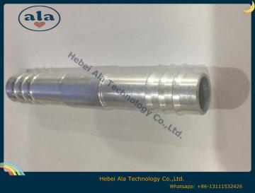 A/C Hose Straight Aluminum Fittings Through Pipe Fittings