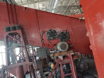 Lnternational combustion vibrating screen