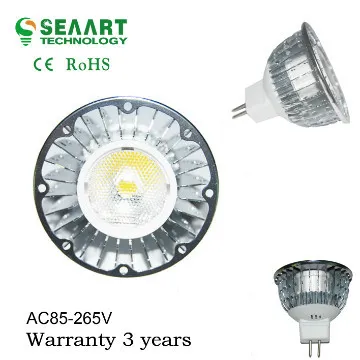 DC/AC12V LED spotlight MR16 3w spotlight